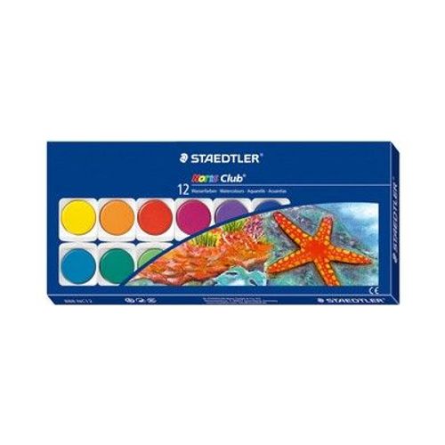 Staedtler Bo¿Te De Peinture Noris Club, 12 Couleurs