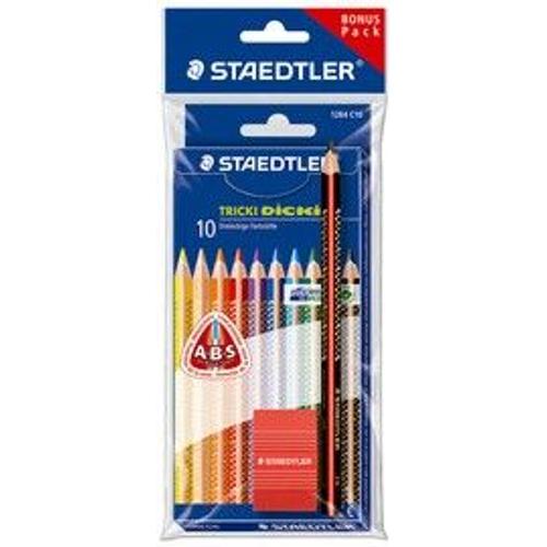 Staedtler Kit Promotionnel Crayon De Couleur Tricki Dicki