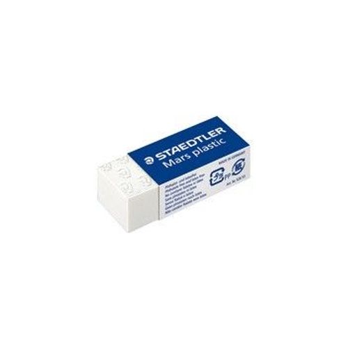Staedtler Gomme Plastique Mars Plastic Mini, Blanc