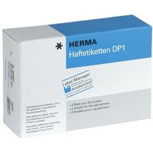 Herma Etiquettes Adhésives Dp1, 34x53 Mm, Blanc,