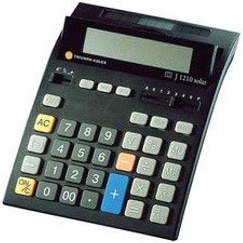 Triumph Adler Calculatrice de bureau J-1210 Solar