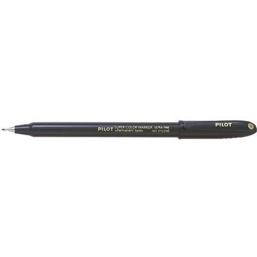 Pilot Marqueur Permanent Ultrafin, Noir, R¿Sistant A La