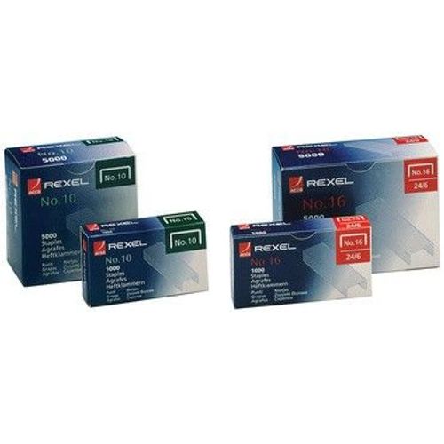 Rexel No 10 Agrafes, Pack De 5000 Agrafes