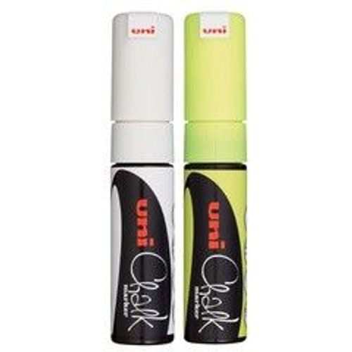 Uni-Ball Marqueur Craie, R¿Sistant A La Pluie, Blanc