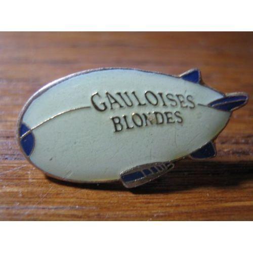Pin's Gauloises Blondes Dirigeable