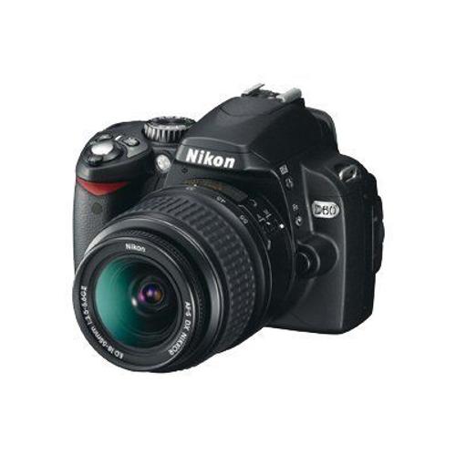 Nikon D60 Reflex 10.2 Mpix - Objectif AF-S DX 18-55 mm
