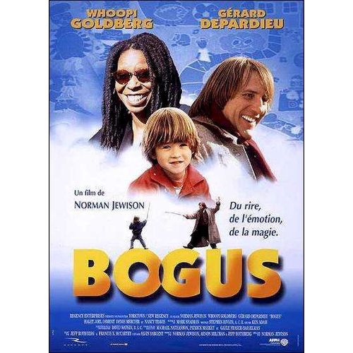 Bogus - Affiche Originale De Cinéma - Format 40x60 Cm - Un Film De Norman Jewison Avec Whoopi Goldberg, Gérard Depardieu, Haley Joel Osment, Andrea Martin, Nancy Travis, Denis Mercier - Année 1996