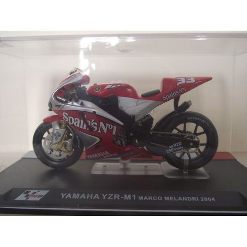 Moto Gp Yamaha Yzr M1  Marco Melandri 2004  Ech:1/24-Altaya