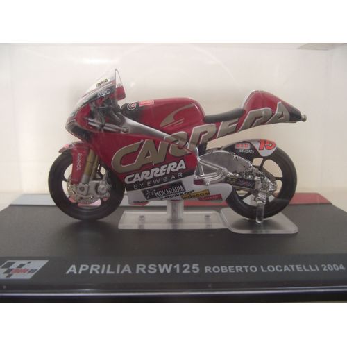 Moto Gp Aprilia Rsw 125  Roberto Locatelli  2044  Ech:1/24-Altaya