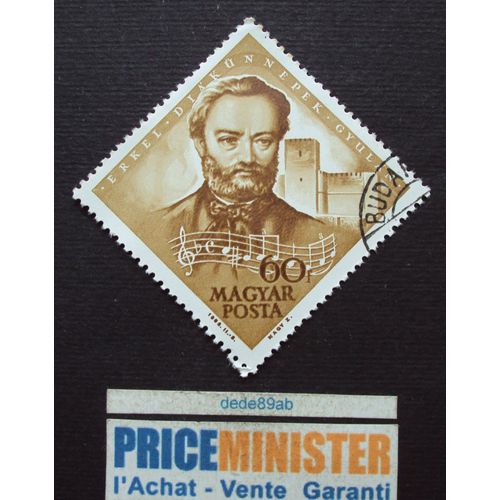 Hongrie.. 60 Magyar Posta . Erkel Diakunnepek Gyulan  Obliéré