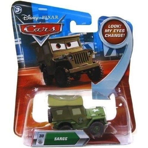 Voiture Cars Disney Pixar Mattel Sergent
