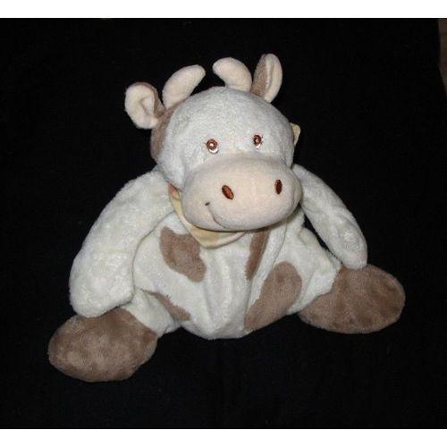 Vache Jollybaby Nattou Doudou Musical Peluche De 25 Cm