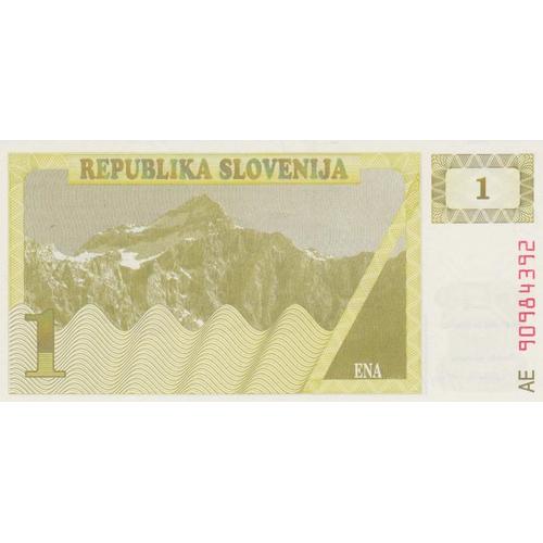 Billet De 1 Tolar Slovène