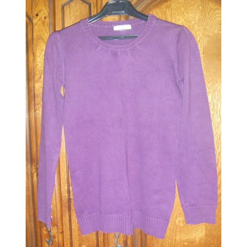 Pull Violet Verbaudet - Taille 10/12 Ans