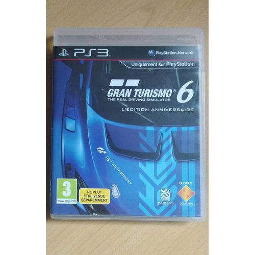 Jeu Playstation Gran Turismo 6 Edition Anniversaire