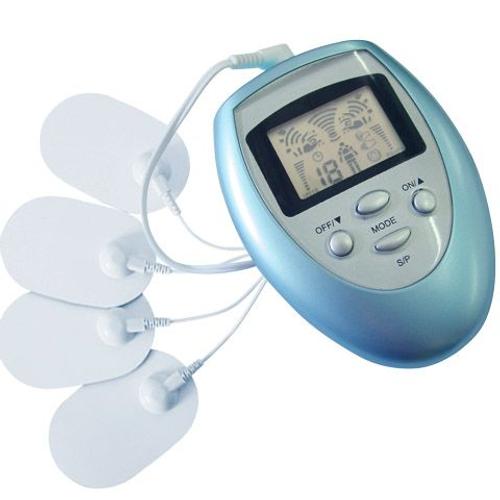 Appareil Electrostimulation Musculation 4 Electrodes Cuisses Abdos Amincissant Massage