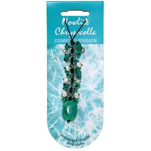 Bijoux Pierre De Vertu   Howlite Chrysocolle   Lot De 5