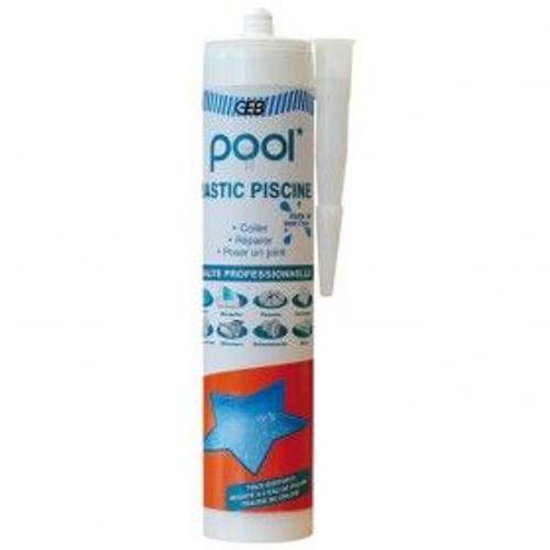 Mastic pour piscine de qualité professionnelle - 290 ml - POOL - GEB