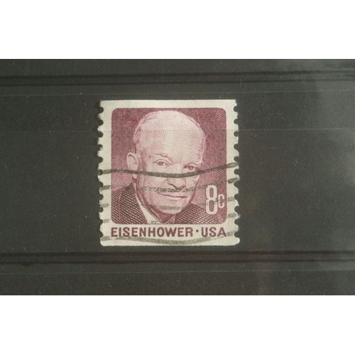 Timbre U.S.A., États-Unis (Usa) , Eisenhower