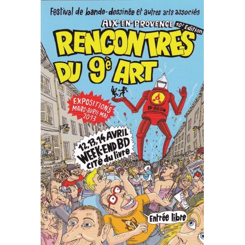 Carte Postale Lolmede Laurent Festival Bd Aix En Provence 2013