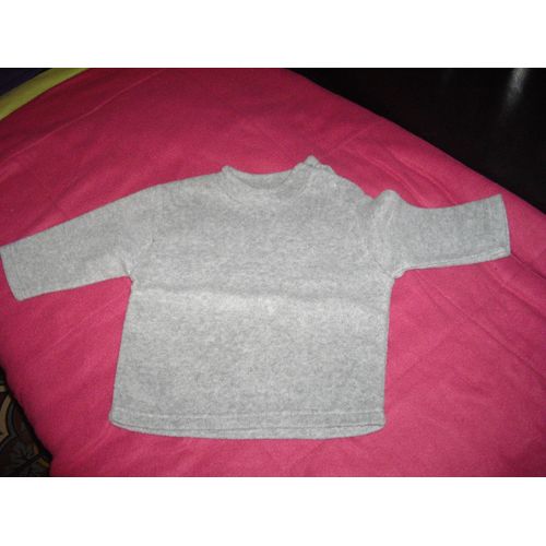 Sweat Shirt Gris Kiabi Bébé 12 Mois/1an