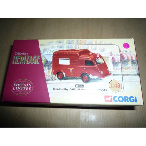 Corgi Héritage Renault 1000 Kg Sapeurs Pompiers De Limoges-Corgi