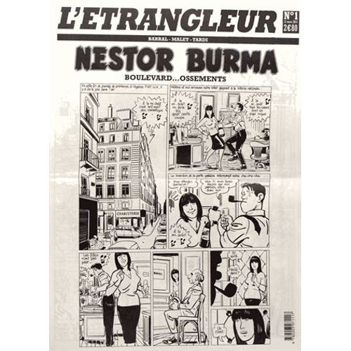 L'etrangleur N° 1 13 Mars 2013 - Nestor Burma - Boulevard - Ossements