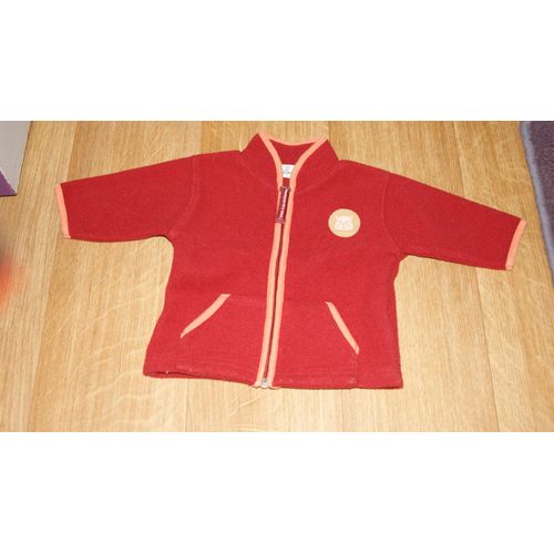 Sweat In Extenso Rouge Taille 3 Mois