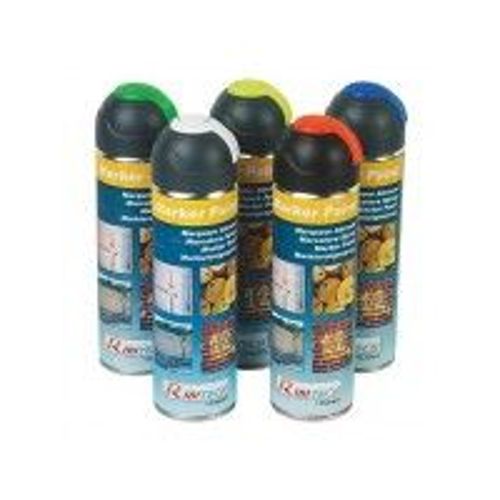bombe peinture aerosol marquage fluo blanc