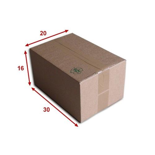 Lot De 25 Boîtes Carton (N°34) Format 300x200x160 Mm
