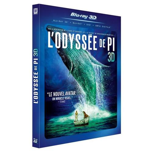 L'odyssée De Pi - Combo Blu-Ray 3d + Blu-Ray + Dvd