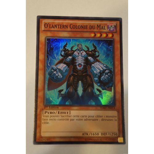 Yu-Gi-Oh O'lantern Colonie Du Mal Ha07-Fr014 Super Rare