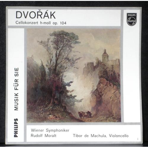 Dvorak Concerto Cello Tibor De Machula Rudolf Moralt Wiener Symphoniker