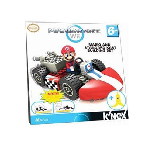 K'nex - Mariokart Wii - Set De Construction Mario And Standard Kart Building