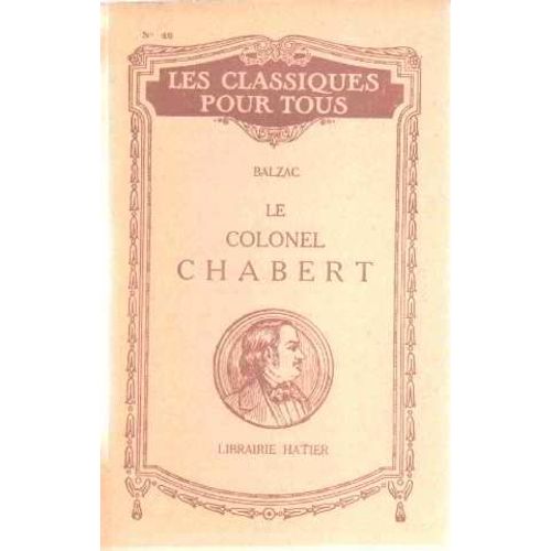 Le Colonel Chabert