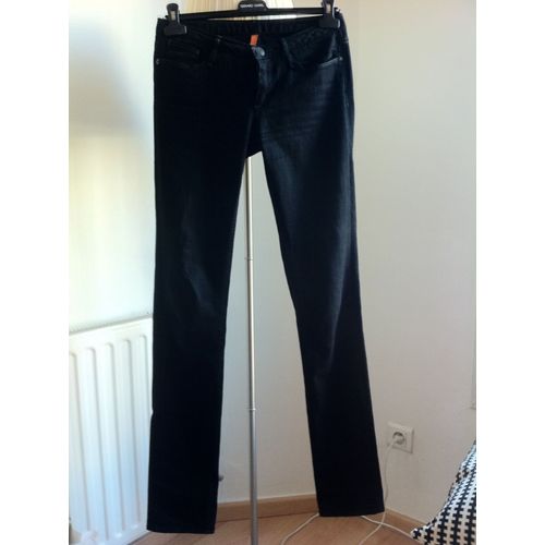 Jean Slim Noir Earnest Sewn Taille 36