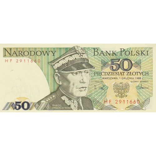 Billet De 50 Zlotys De Pologne