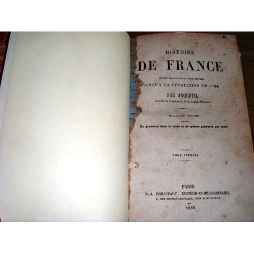 Histoire De France Depuis Les Temps Les Plus Recules Jusqu A La Revolution De 1789 Suivie De La Continuation De L Histoire De France Jusqu A Nos Jours Par M. L. Baude - Tome 3 - Premiere...