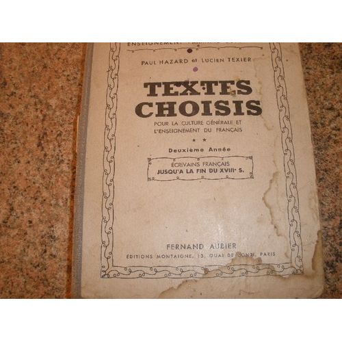 Textes Choisis