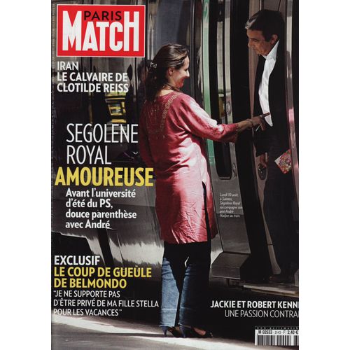 Paris Match / 13-08-2009 N°3143 : David Guetta (6p) - Quentin Tarantino (3p) - Jackie Kennedy (4p)