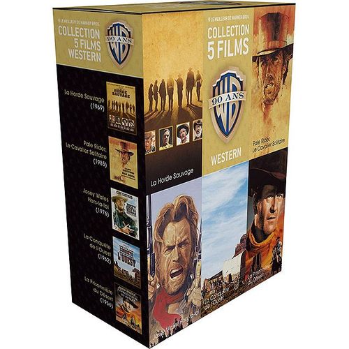 90 Ans Warner - Coffret 5 Films - Western - Édition Limitée - Blu-Ray