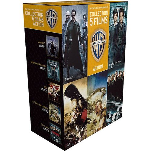 90 Ans Warner - Coffret 5 Films - Action - Édition Limitée - Blu-Ray