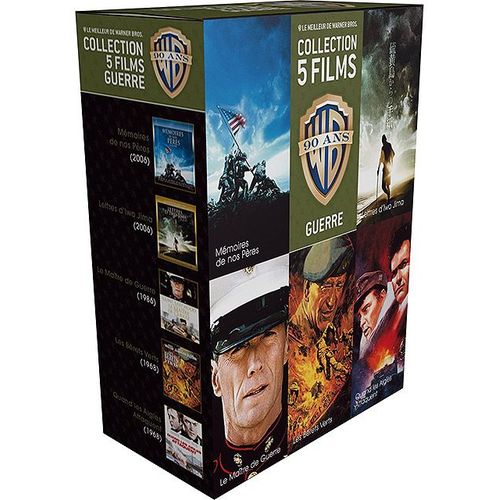 90 Ans Warner - Coffret 5 Films - Guerre - Édition Limitée - Blu-Ray