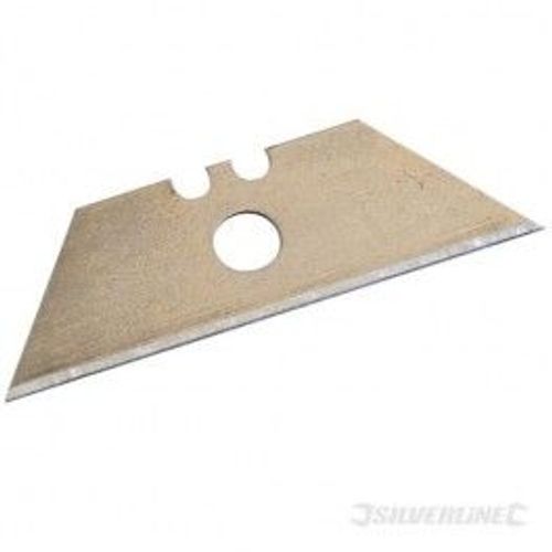 Jeu de 10 lames avec trou central pour cutters et grattoirs 0,5 mm SILVERLINE 196587
