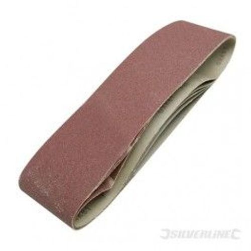 5 bandes abrasives 100 x 915 mm - Grain 80