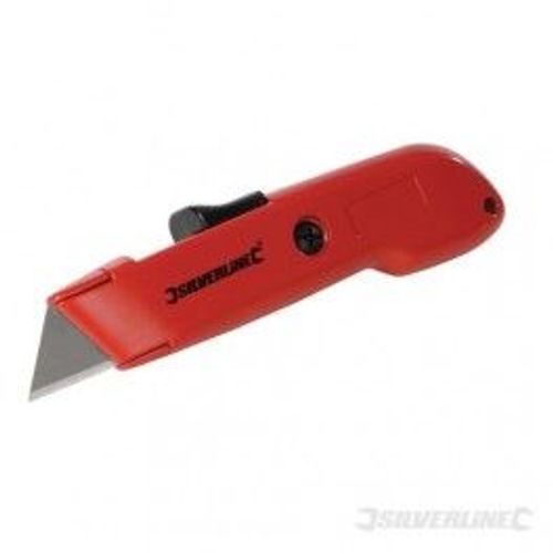 Cutter à lame autorétractable 140 mm SILVERLINE CT11