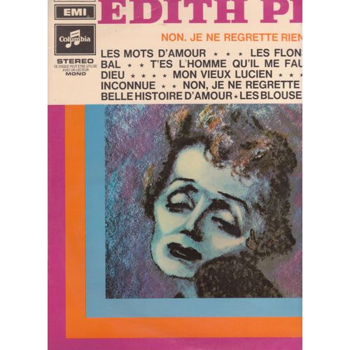 Olympia  29 Décembre 1961 Volume 4 : Ls Mots D'amour, Les Flons Glons Du Bal, T'es L'homme Qu'il Me Faut, Mon Dieu, La Ville Inconnue, Mon Vieux Lucien, Non Je Ne Regrette Rien, La Belle Histoire D'am