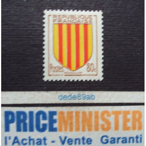 France..  80c Armoiries Des Provinces : Roussillon . Neuf (Avec Gomme)