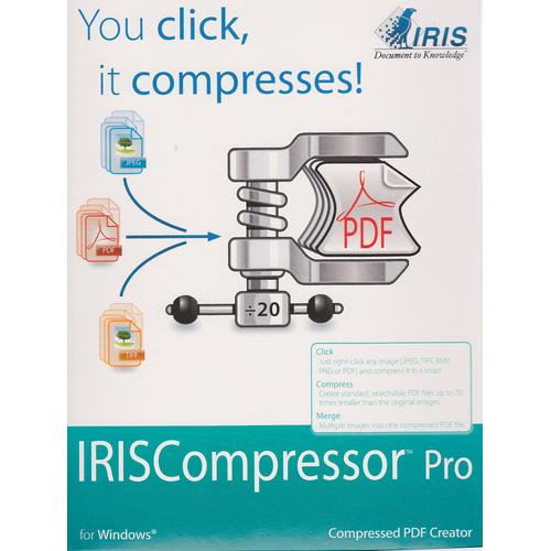 Iriscompressor Pro - Version Boîte - 1 Utilisateur - Cd - Win)