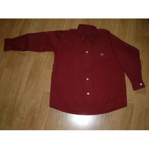 Chemise Bordeaux Mickey